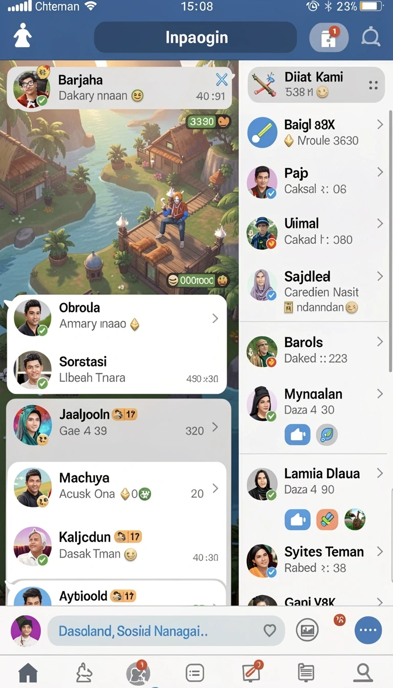 Tampilan utama aplikasi Download ind89 APK Original untuk Android yang intuitif dan efisien.