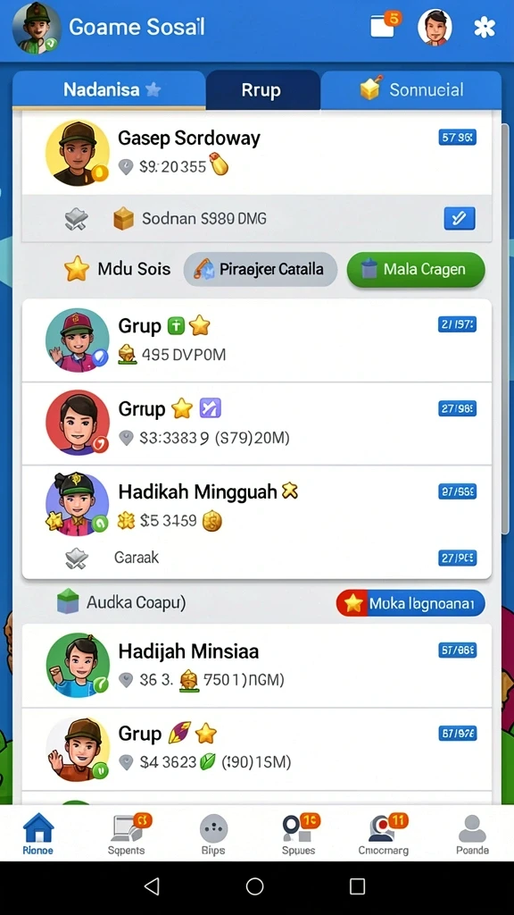 Tampilan utama aplikasi Download spinbet APK Original untuk Android yang intuitif dan efisien.