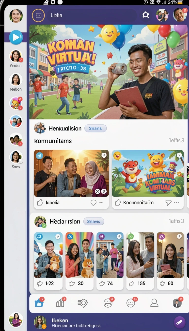 Tampilan utama aplikasi Download mainzeus APK Original untuk Android yang intuitif dan efisien.