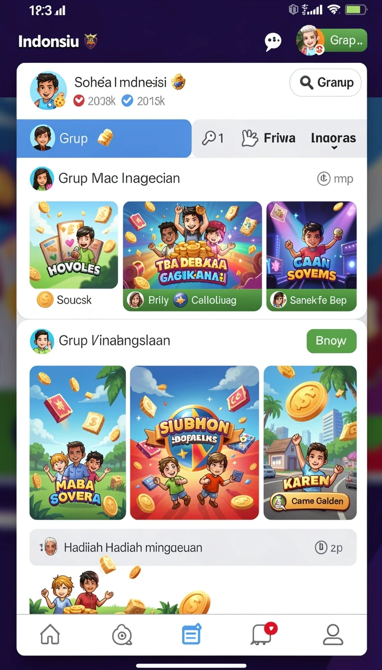 Tampilan utama aplikasi Download kedai168 APK Original untuk Android yang intuitif dan efisien.