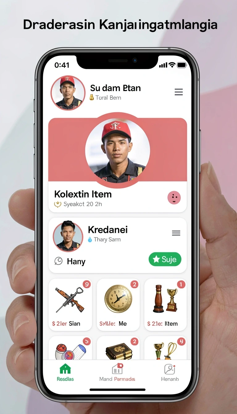 Tampilan utama aplikasi Download pasar123 APK Original untuk Android yang intuitif dan efisien.