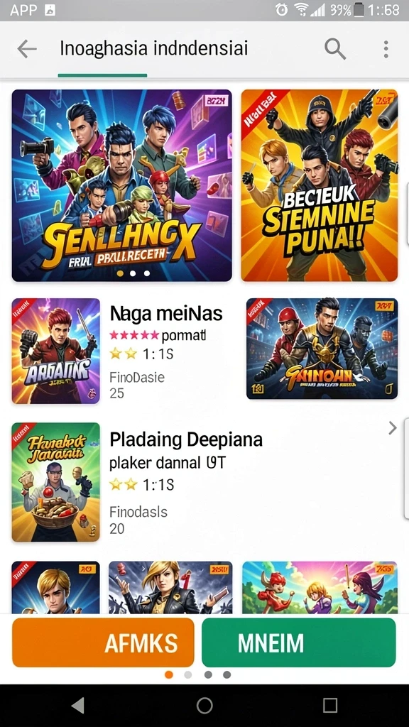 Tampilan utama aplikasi Download angkasa168 APK Original untuk Android yang intuitif dan efisien.